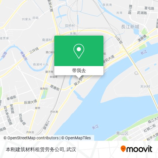 本刚建筑材料租赁劳务公司地图