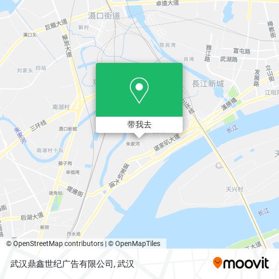 武汉鼎鑫世纪广告有限公司地图