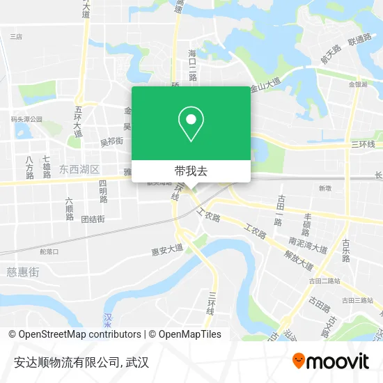 安达顺物流有限公司地图