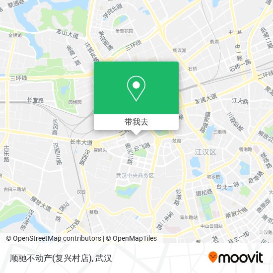 顺驰不动产(复兴村店)地图