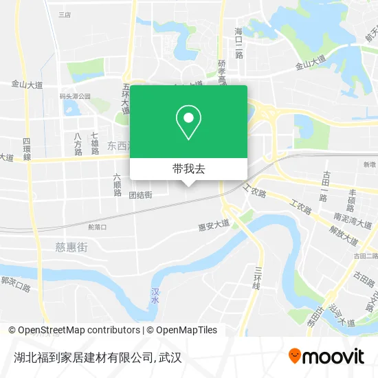 湖北福到家居建材有限公司地图