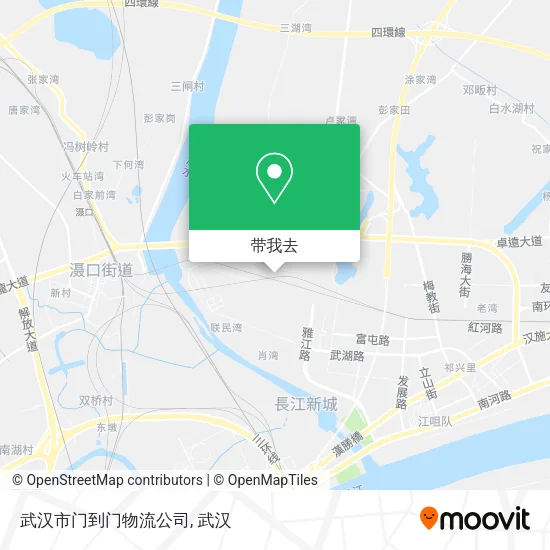 武汉市门到门物流公司地图