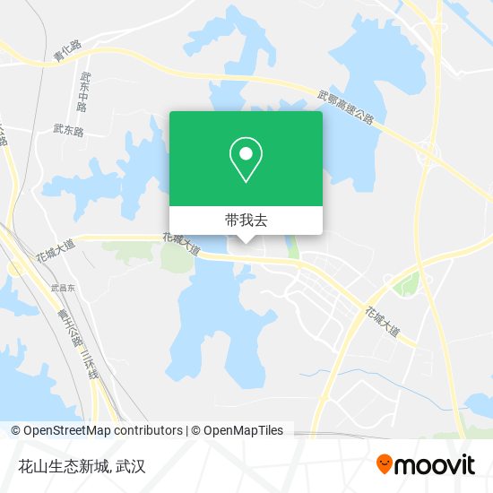 花山生态新城地图