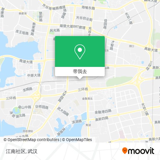 江南社区地图