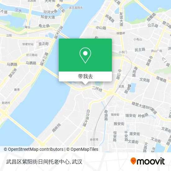 武昌区紫阳街日间托老中心地图