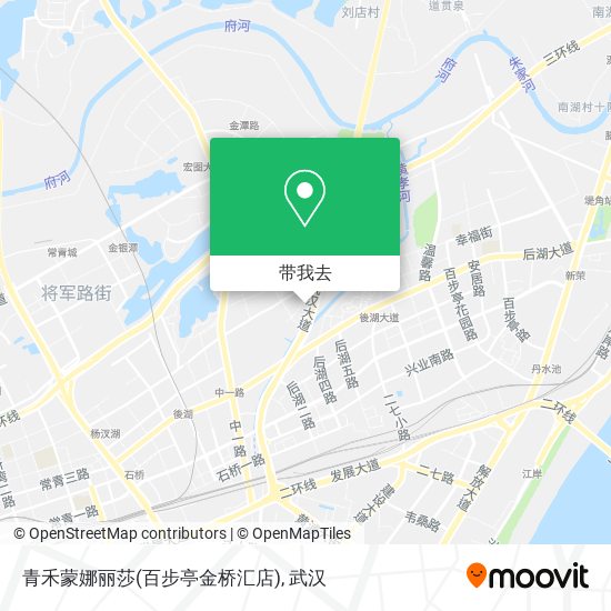 青禾蒙娜丽莎(百步亭金桥汇店)地图