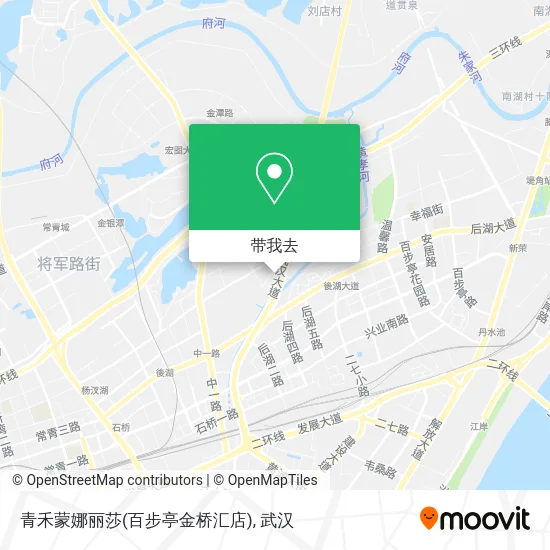 青禾蒙娜丽莎(百步亭金桥汇店)地图