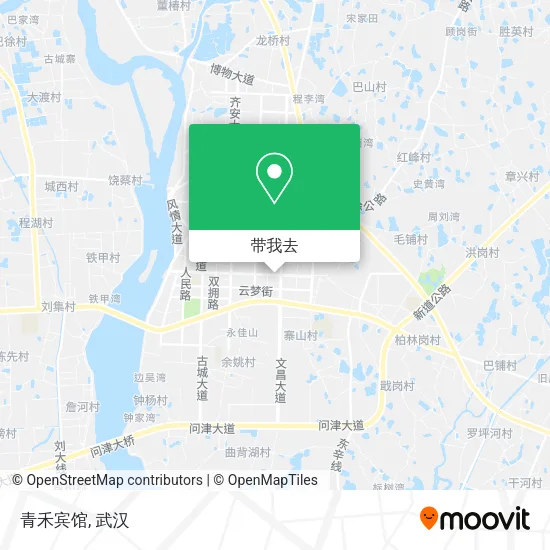 青禾宾馆地图