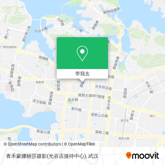 青禾蒙娜丽莎摄影(光谷店接待中心)地图