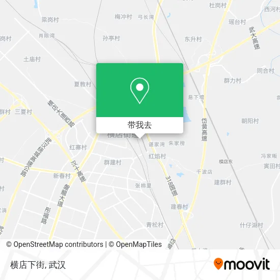 横店下街地图