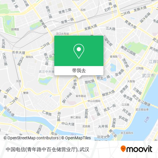 中国电信(青年路中百仓储营业厅)地图