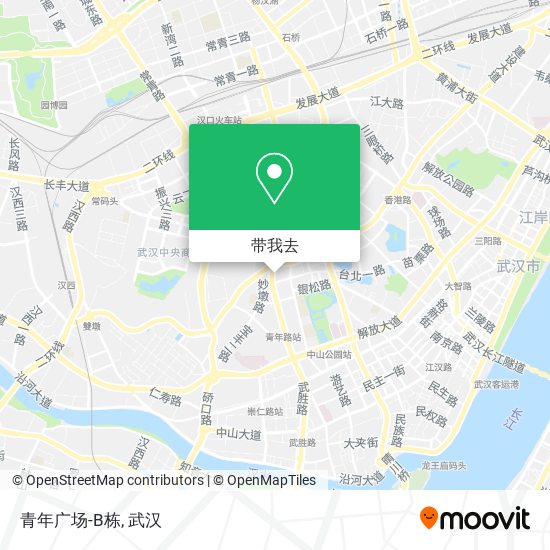 青年广场-B栋地图