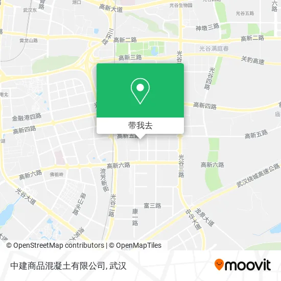中建商品混凝土有限公司地图
