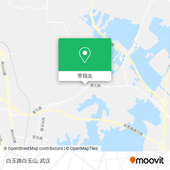 白玉路白玉山地图