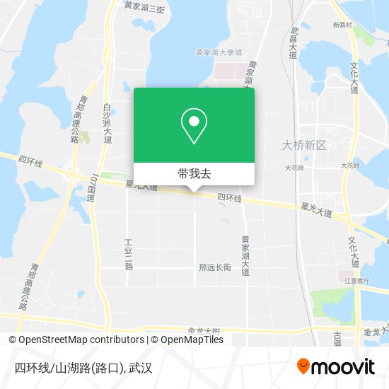 四环线/山湖路(路口)地图