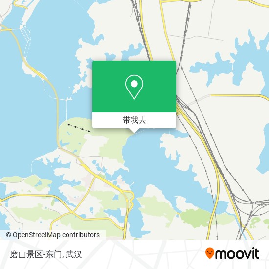 磨山景区-东门地图