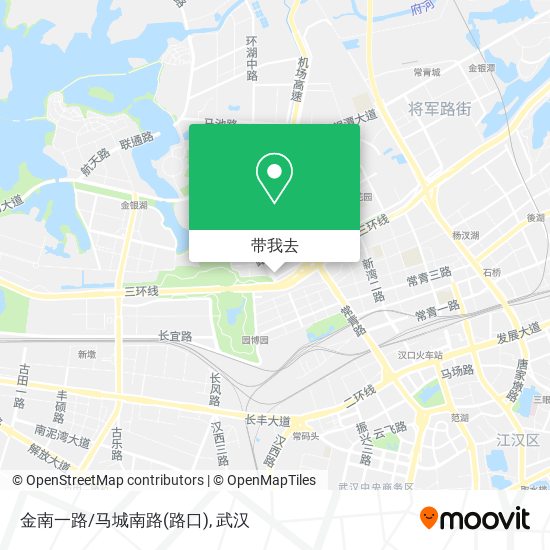 金南一路/马城南路(路口)地图