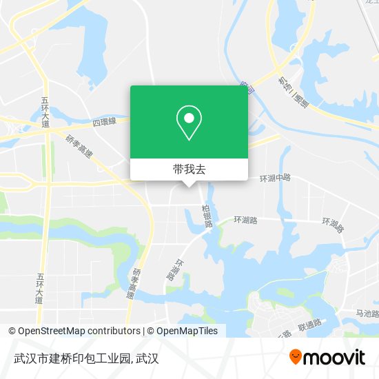 武汉市建桥印包工业园地图
