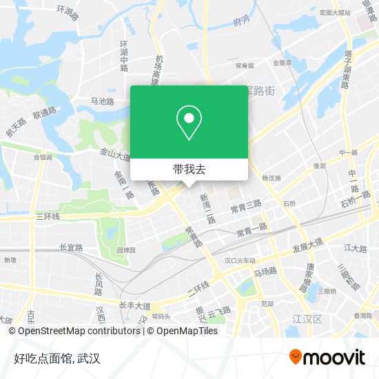 好吃点面馆地图