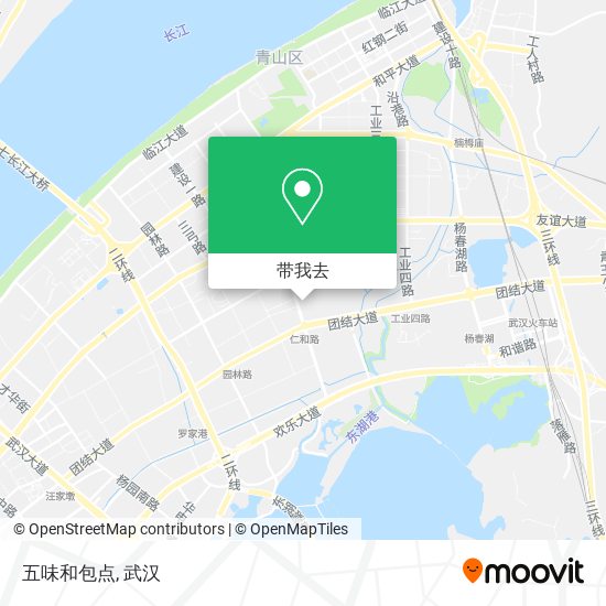 五味和包点地图