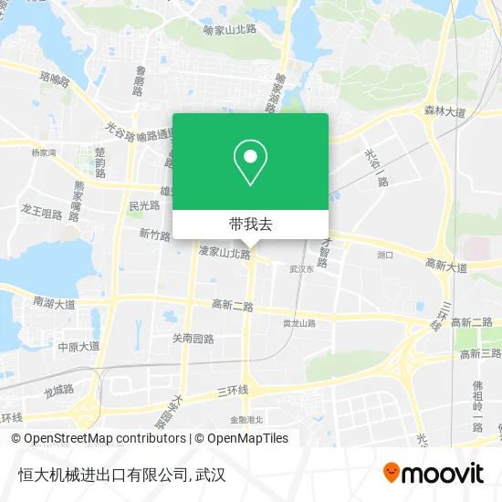 恒大机械进出口有限公司地图