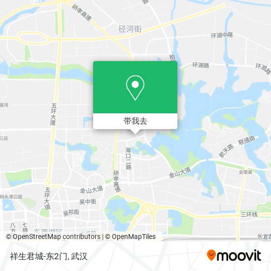 祥生君城-东2门地图