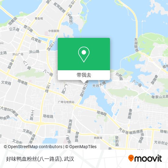 好味鸭血粉丝(八一路店)地图