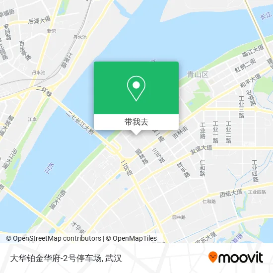 大华铂金华府-2号停车场地图