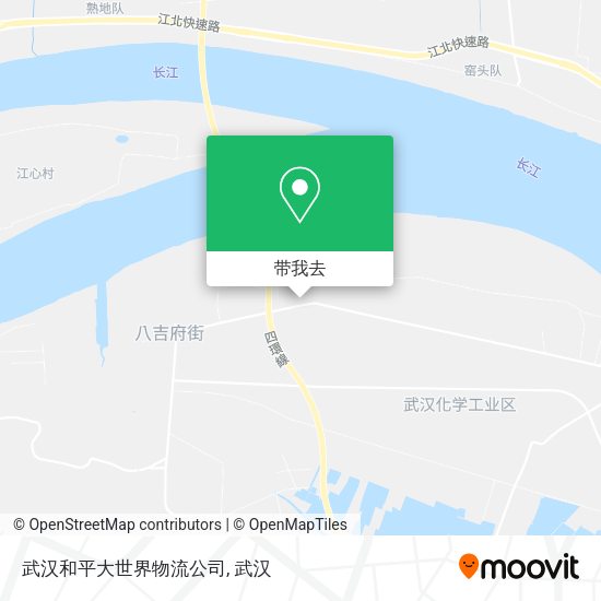 武汉和平大世界物流公司地图
