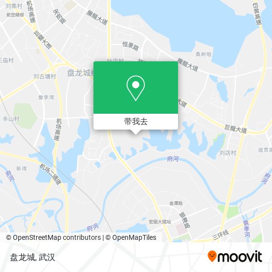 盘龙城地图