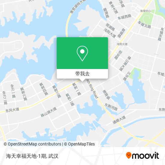 海天幸福天地-1期地图