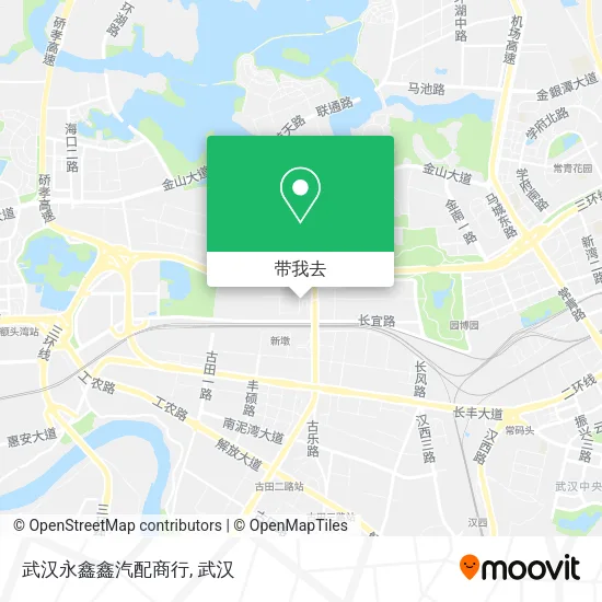 武汉永鑫鑫汽配商行地图