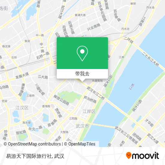 易游天下国际旅行社地图