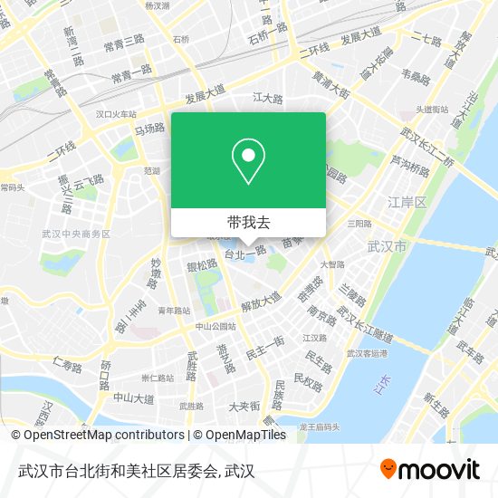 武汉市台北街和美社区居委会地图