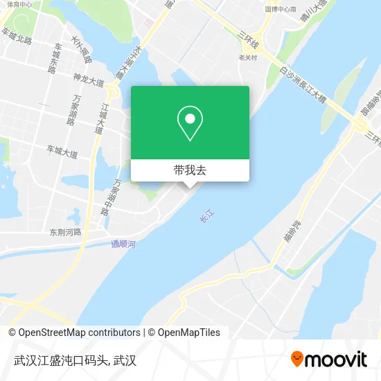 武汉江盛沌口码头地图