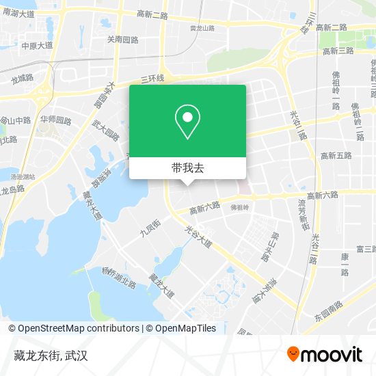 藏龙东街地图