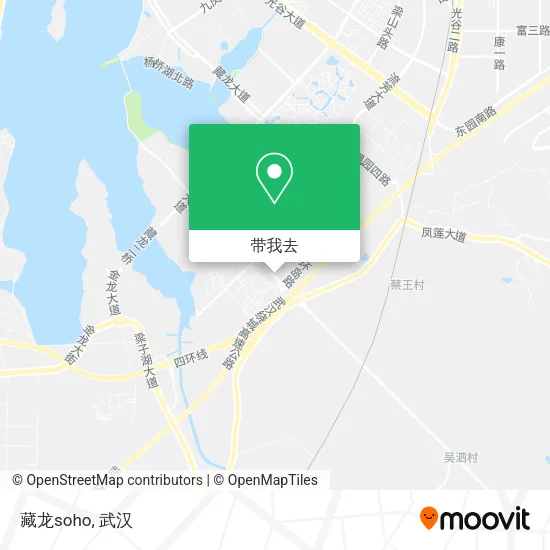 藏龙soho地图