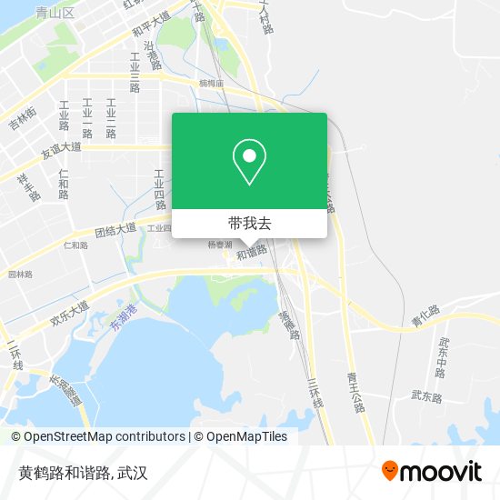 黄鹤路和谐路地图