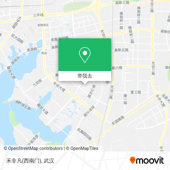 禾非凡(西南门)地图