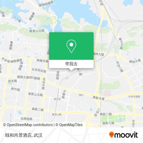 颐和尚景酒店地图