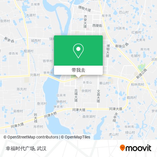幸福时代广场地图