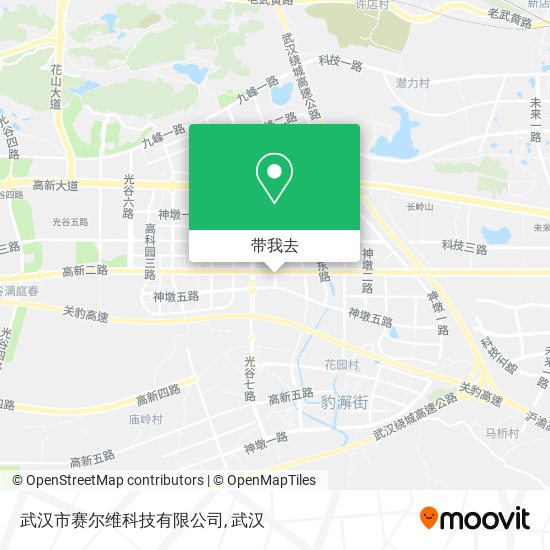 武汉市赛尔维科技有限公司地图
