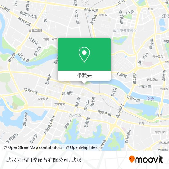 武汉力玛门控设备有限公司地图