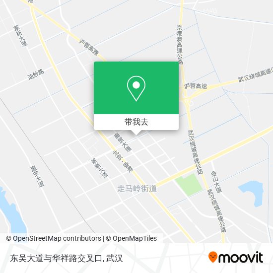 东吴大道与华祥路交叉口地图