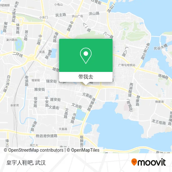 皇宇人鞋吧地图