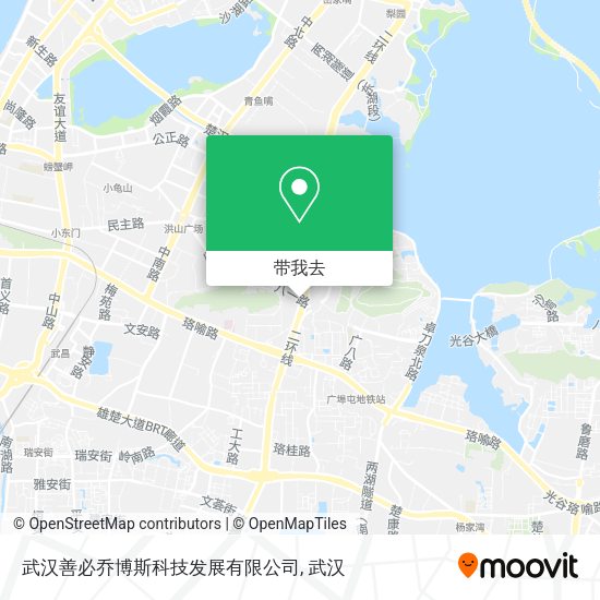 武汉善必乔博斯科技发展有限公司地图