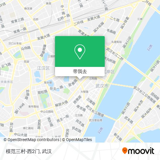 模范三村-西2门地图