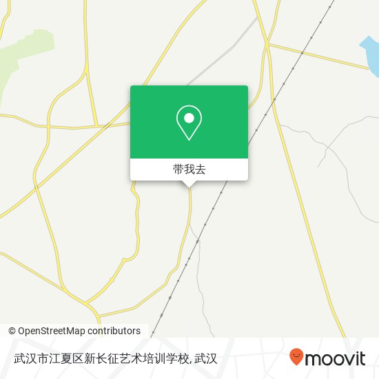武汉市江夏区新长征艺术培训学校地图