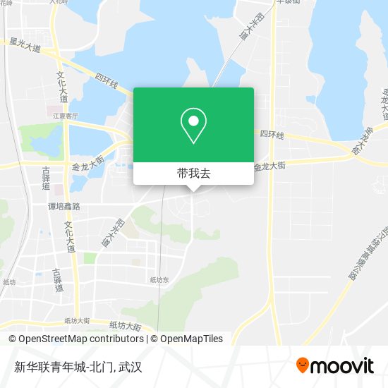 新华联青年城-北门地图
