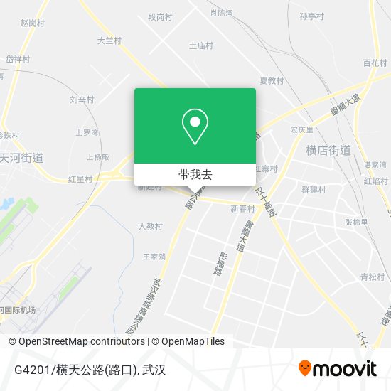 G4201/横天公路(路口)地图